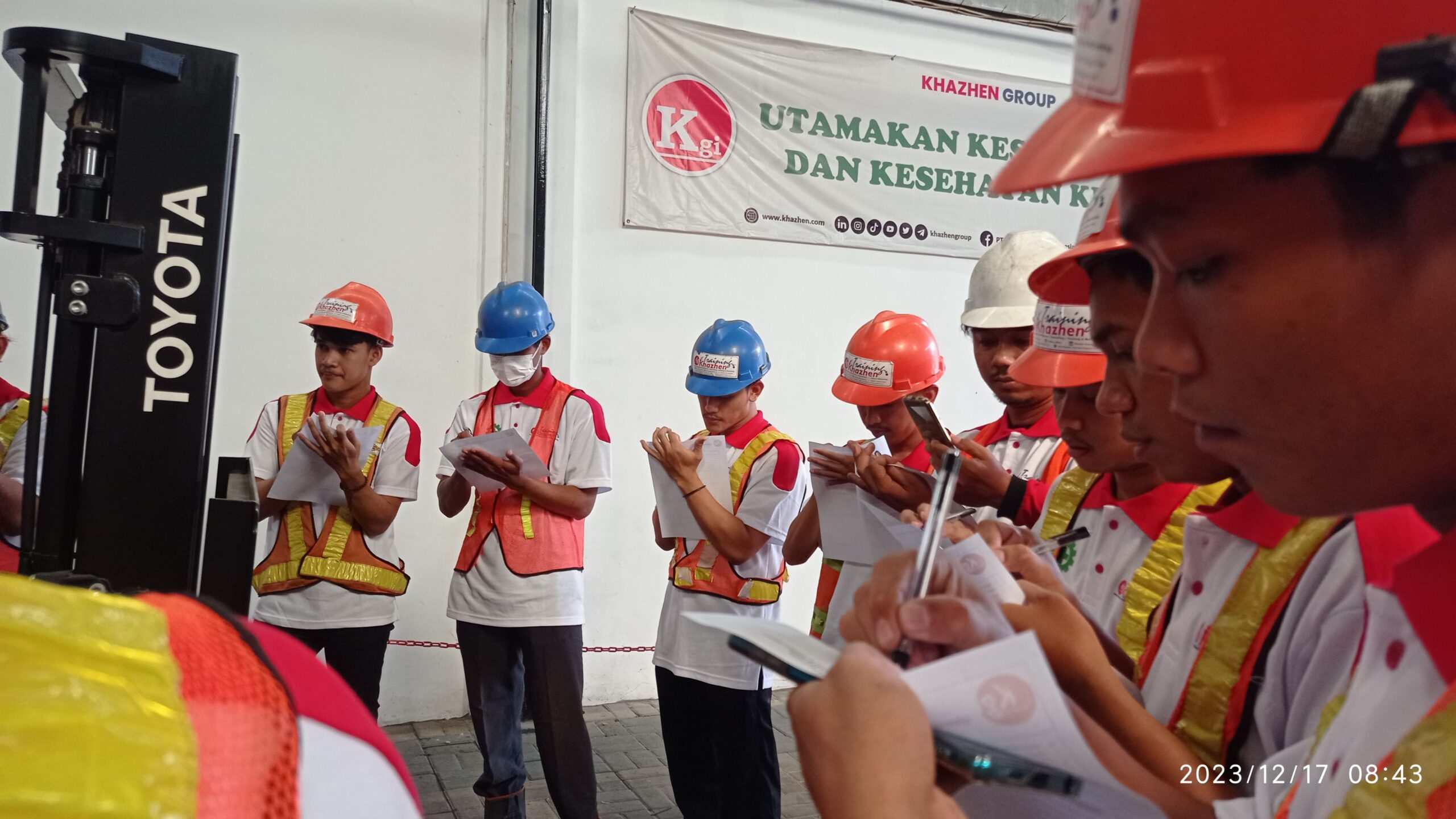 pelatihan sio forfklift bekasi