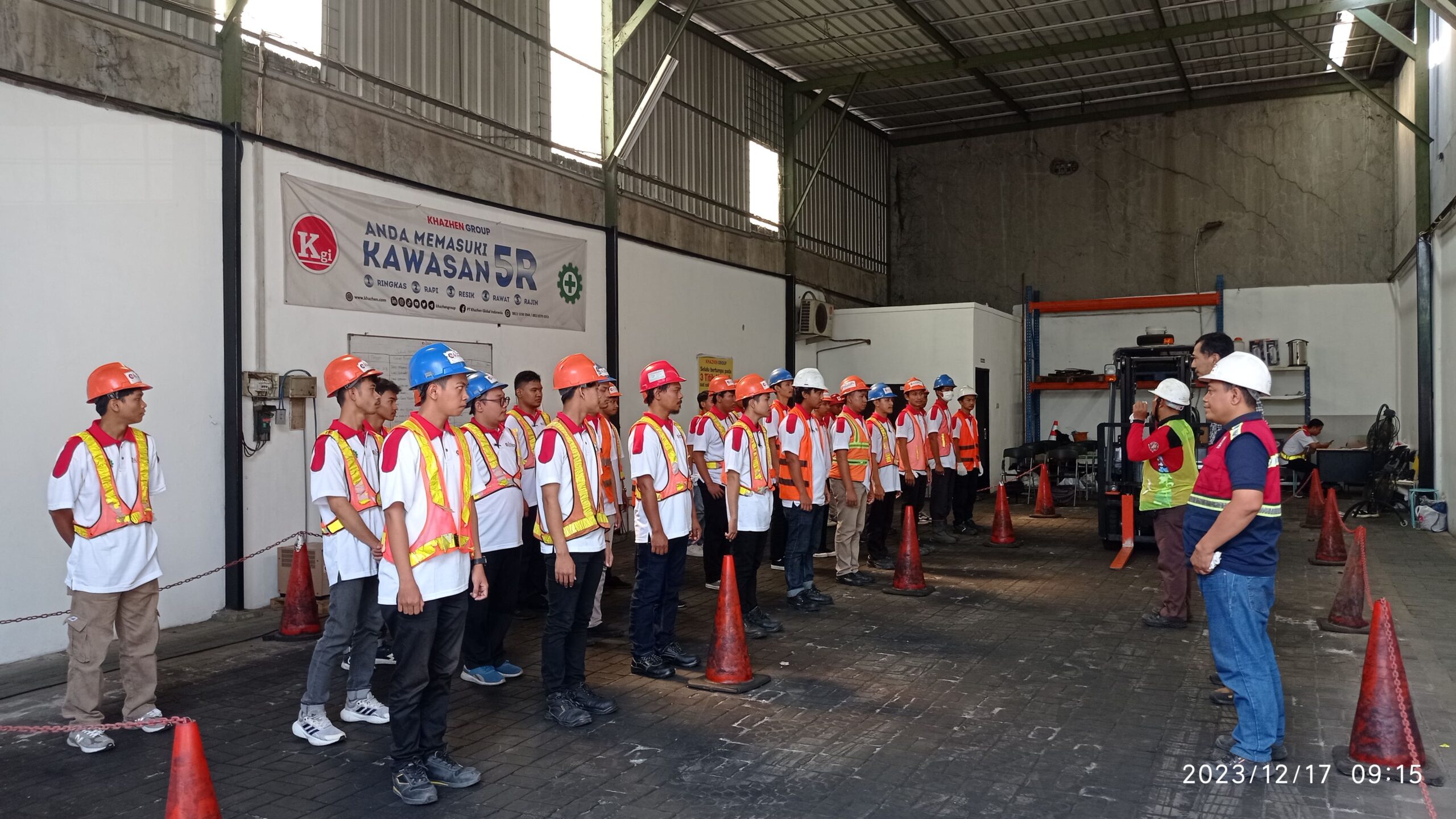 pelatihan sio forfklift bekasi